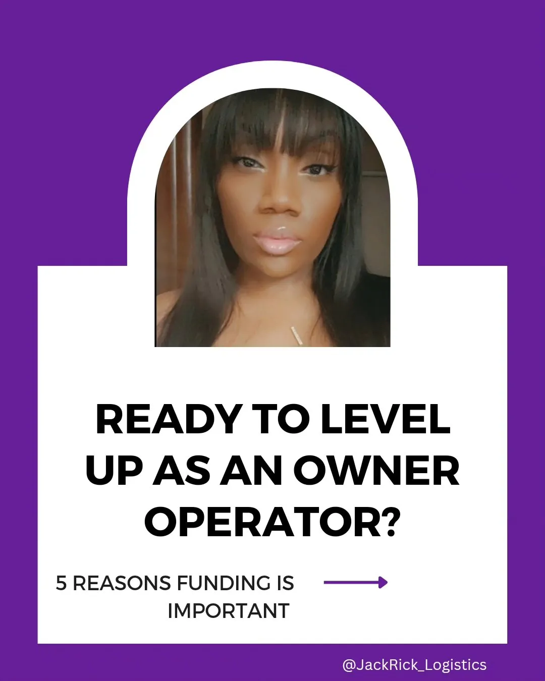 Cover slide reading "Ready to level up as an owner operator? 5 reasons funding is important".