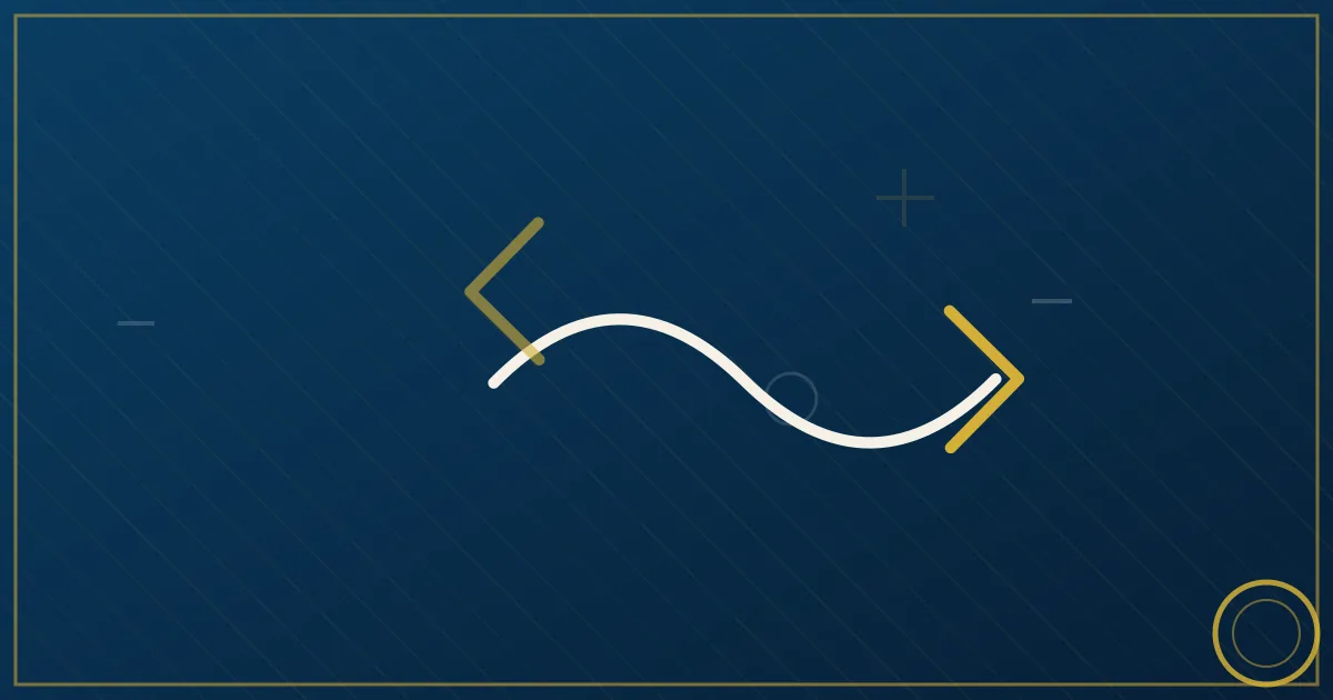 Lapis-blue and gold illustration of a warning triangle over freight documents with a semi truck and a magnifying glass
