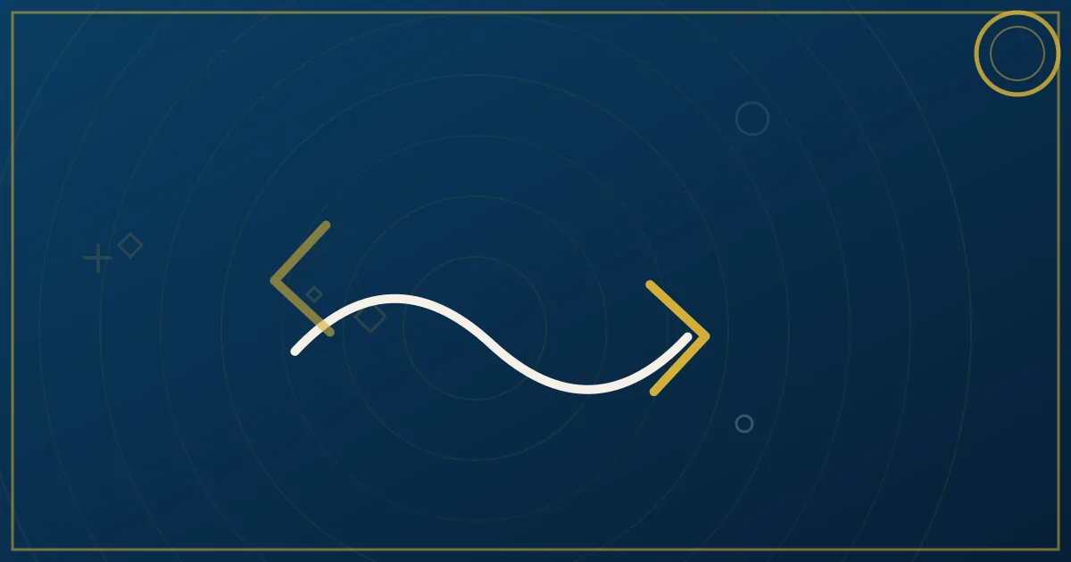 Lapis-blue and gold illustration: freight contract with a handshake seal. No text, no people, no flags.
