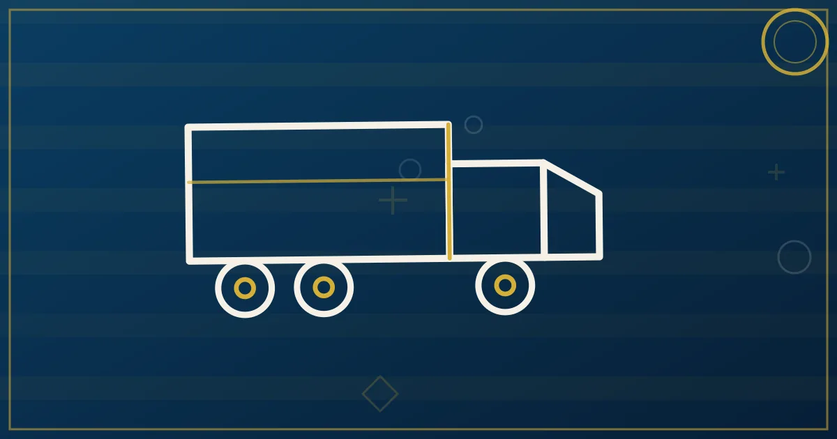 Semi truck on an open highway at sunrise illustrating factors that determine truck driver pay