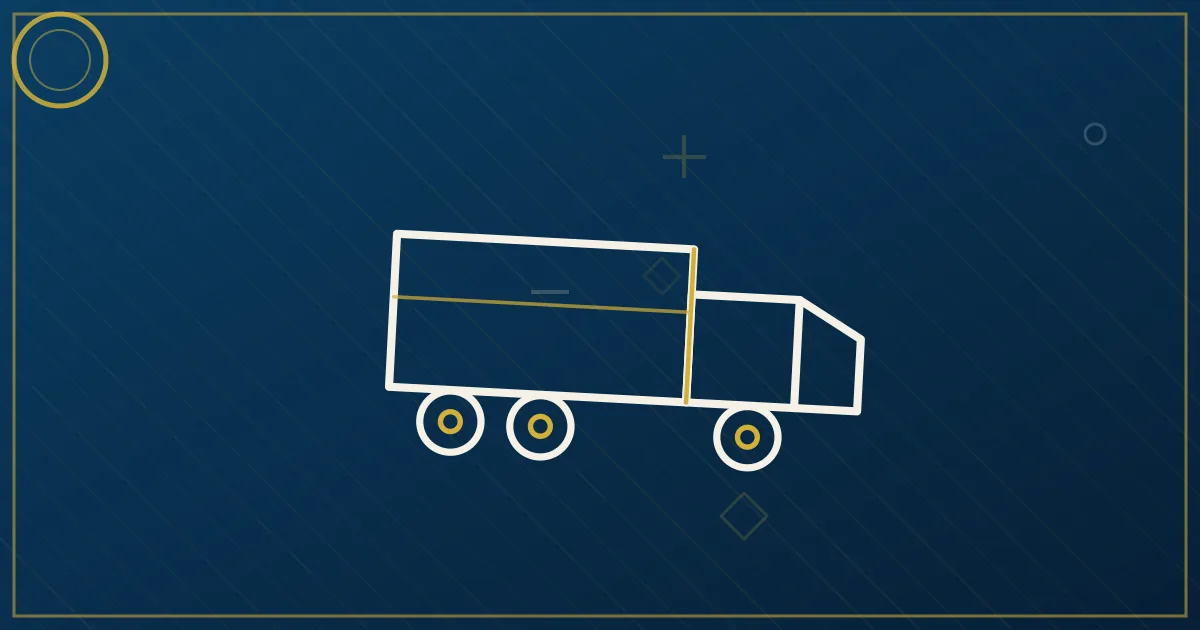 Line-art tractor without trailer hooking to a standalone trailer, with a swap arrow between drop and hook