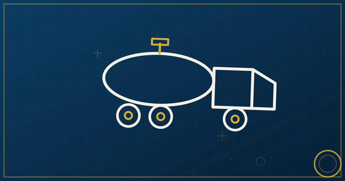 Lapis-blue and gold illustration of a propane tanker truck on a rural highway with farm fields and a winter sky