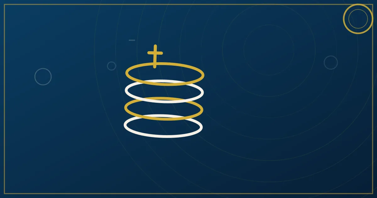 Lapis-blue and gold illustration of a signed rate confirmation with a pen and verification checklist, payment protection